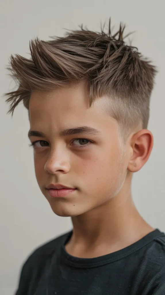 Long Spiky Fade
