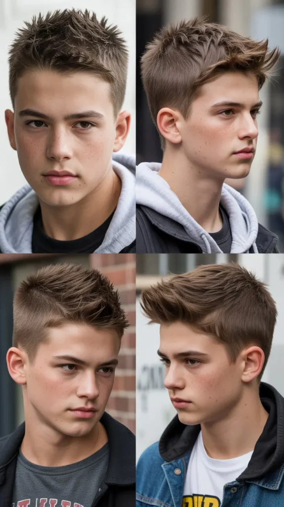  Spiky Haircut