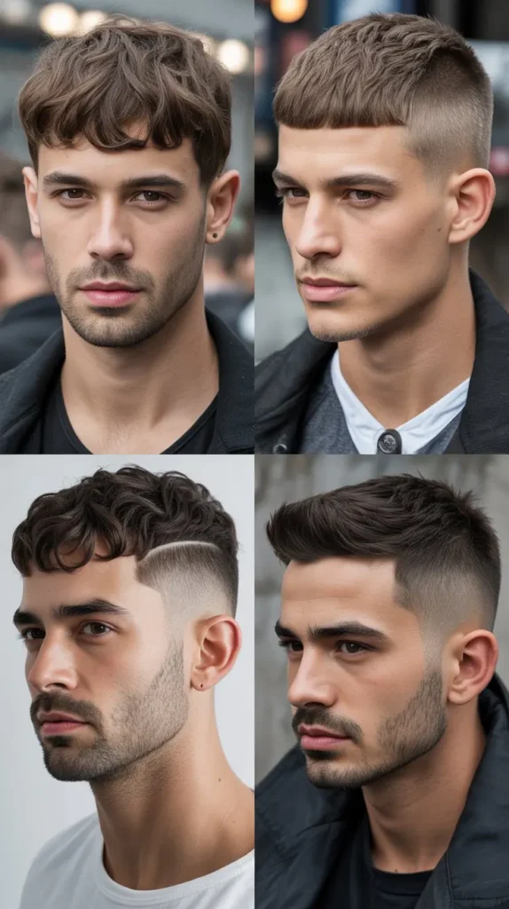  French Crop Hairstyle
