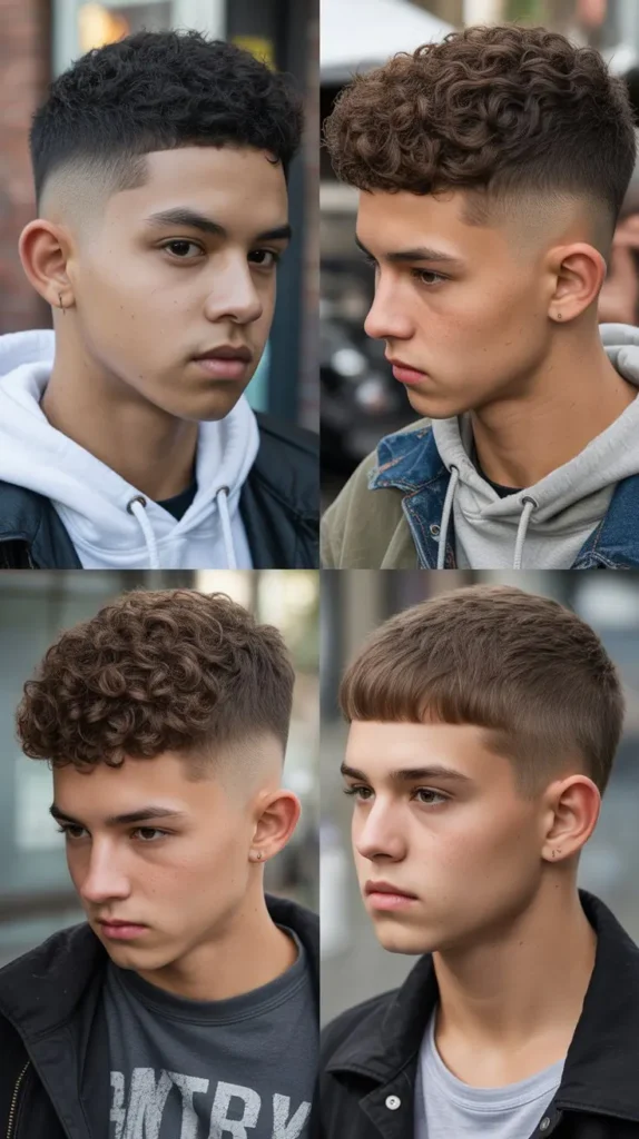 Textured Crop Haircut