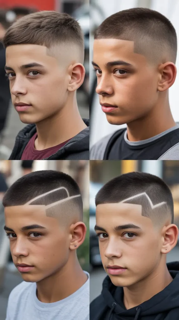 Skin Fade Crew Cut