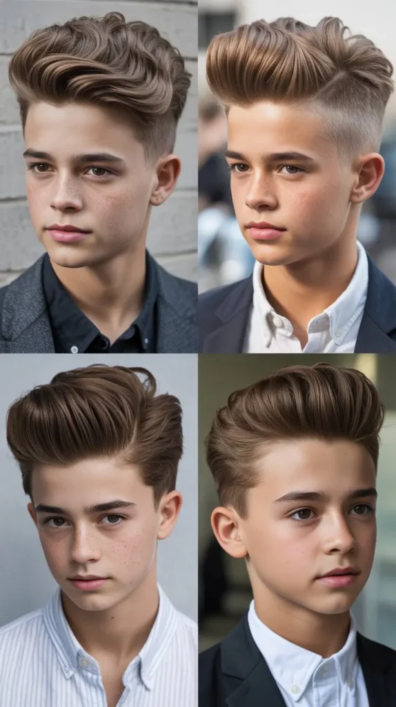 Pompadour Haircut
