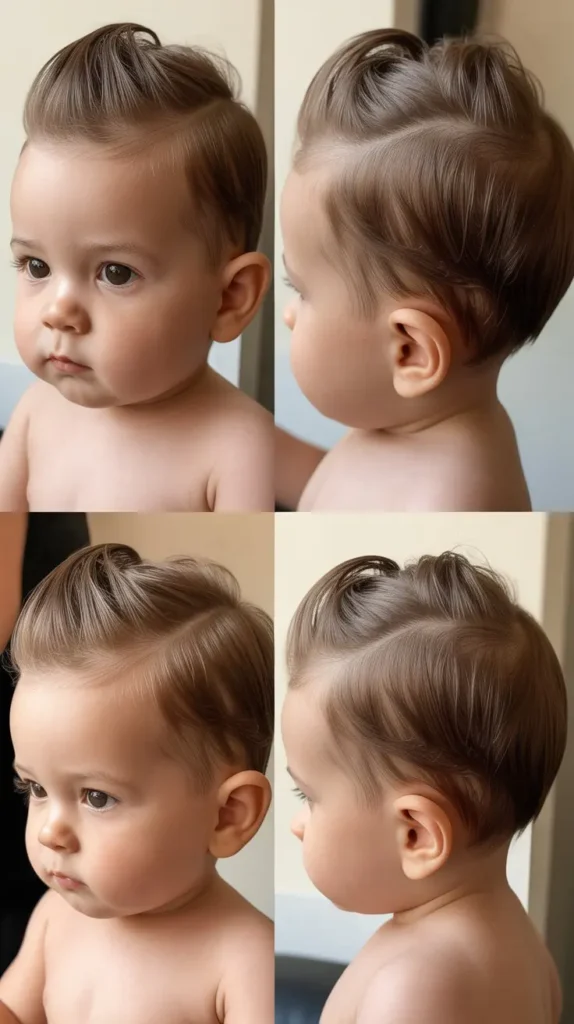 Short Pompadour Baby Style
