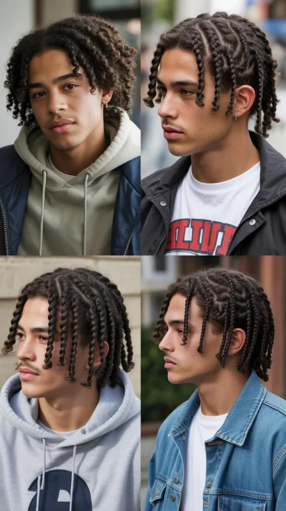 Two-Strand Twist Braids