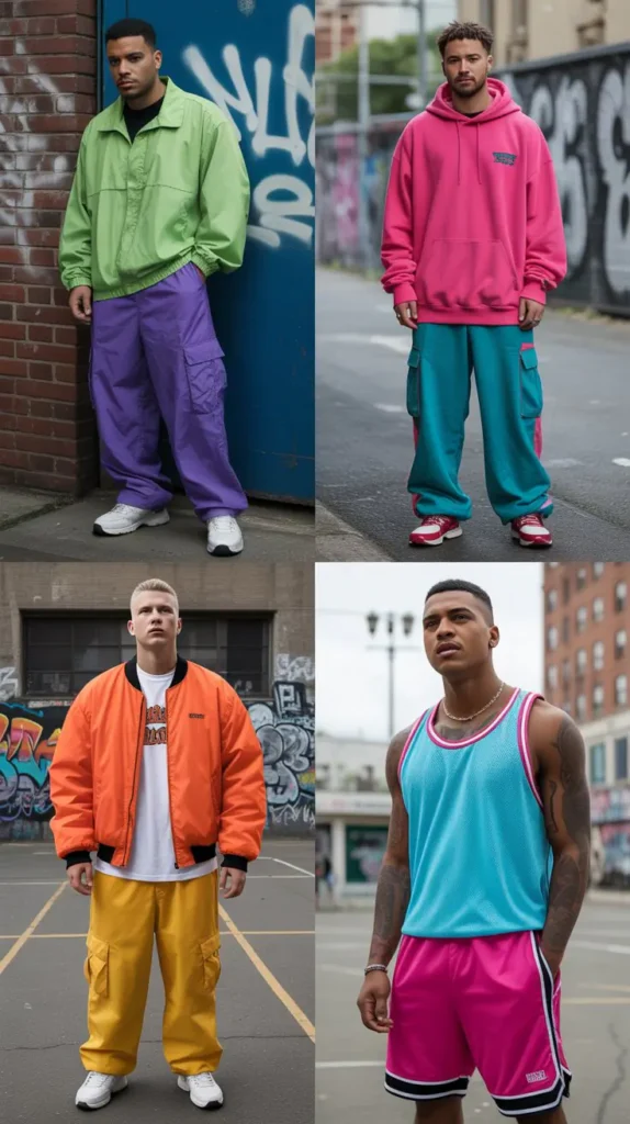 Neon Color Streetwear Style