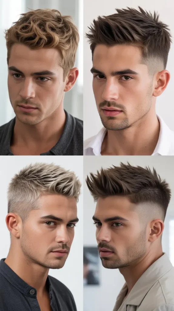  Short Spiky Hair