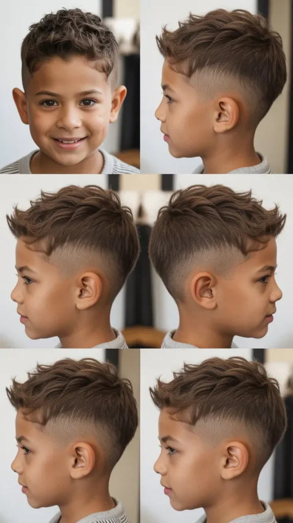 2. Fade with Textured Top