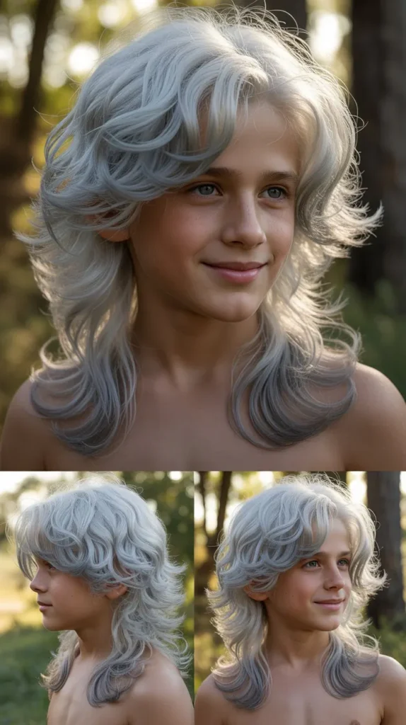 25. The Mystical Moonlit Silver Locks