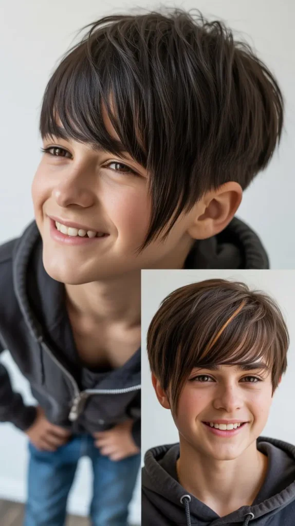 5. The Aesthetic Emo Fringe