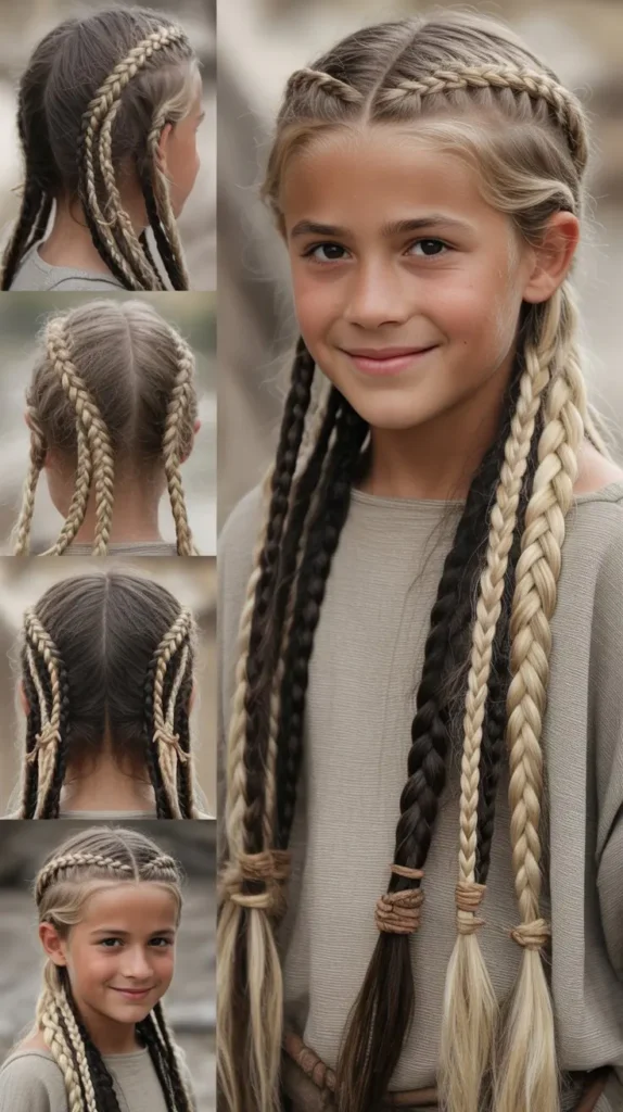 7. The Warrior Viking Braids