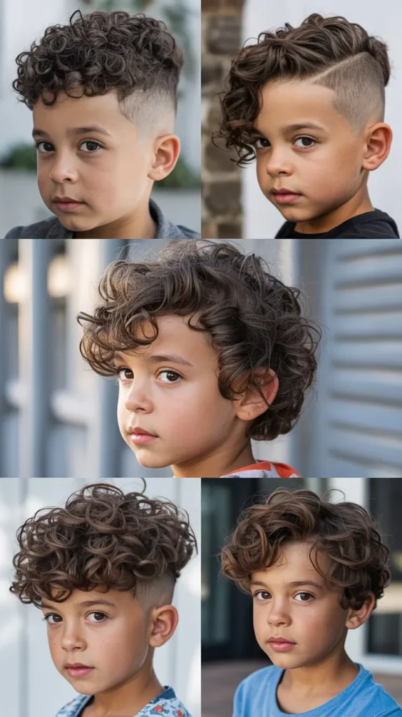 Curly Undercut