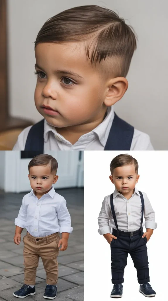 The Clean Fade with Length on Top