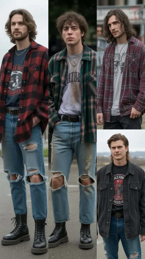 Grunge Layered Outfit