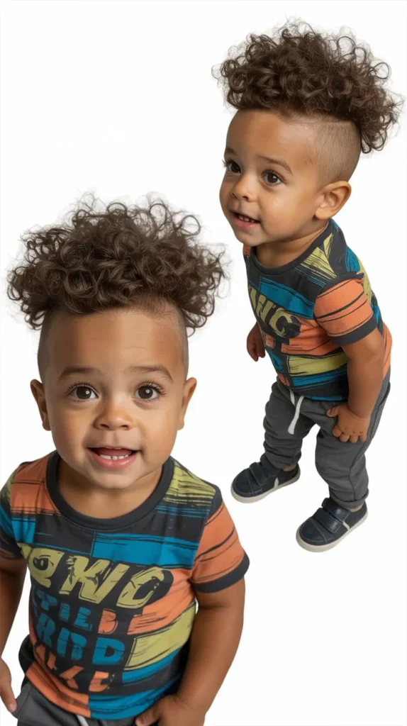 The Curly Mohawk