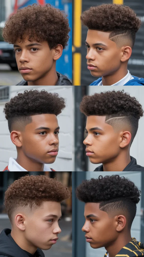  Afro Fade Haircut