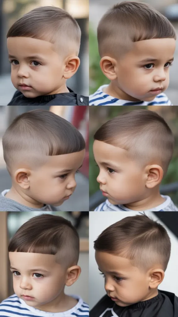 High Fade with Short Top