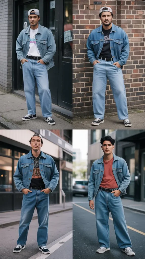 Denim on Denim Look