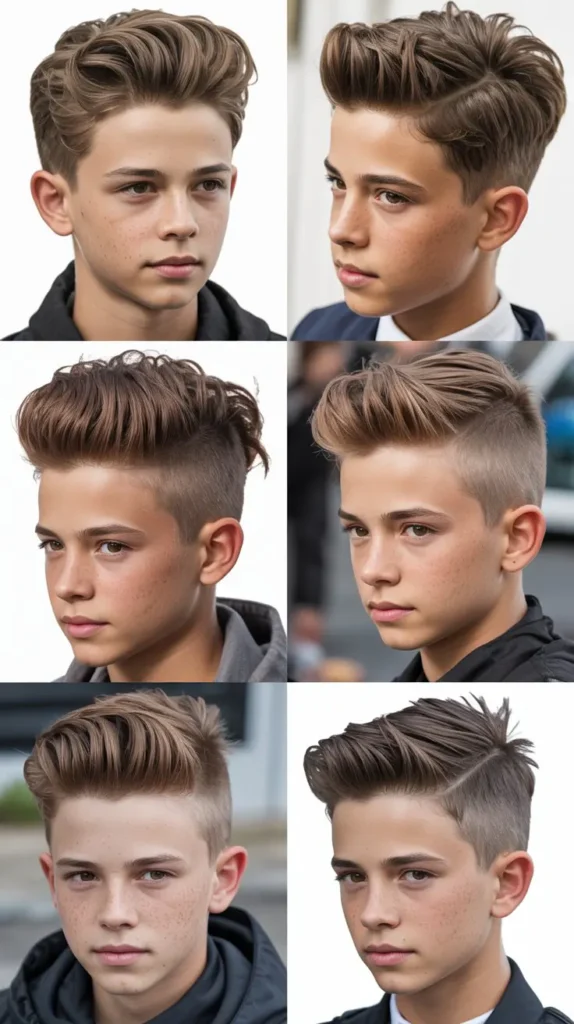 Short Pompadour