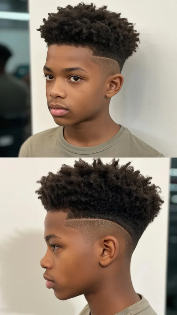 Tapered Afro