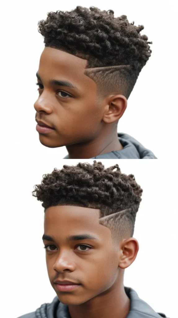 Sharp Lineup with Textured Top