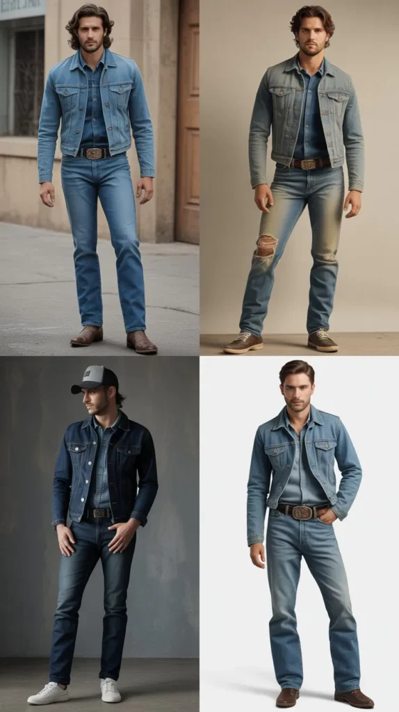 Double Denim Look