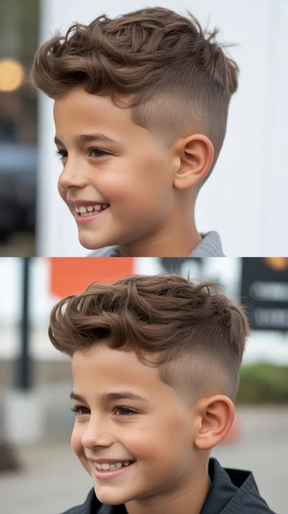 13. The Taper Fade with Volume on Top
