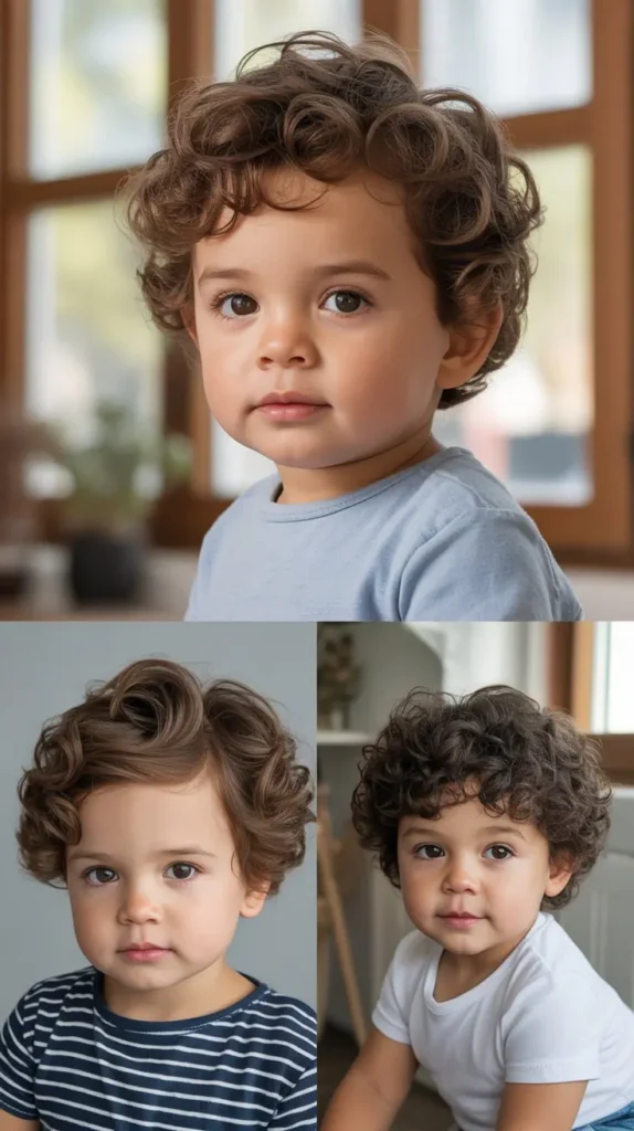 Curly Bowl Cut
