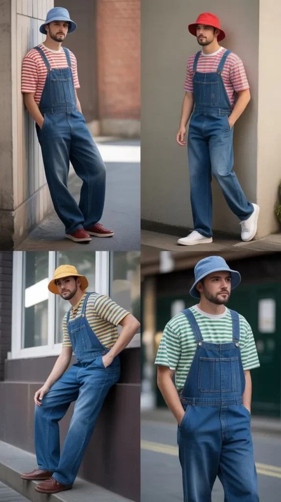 Denim Overalls Style
