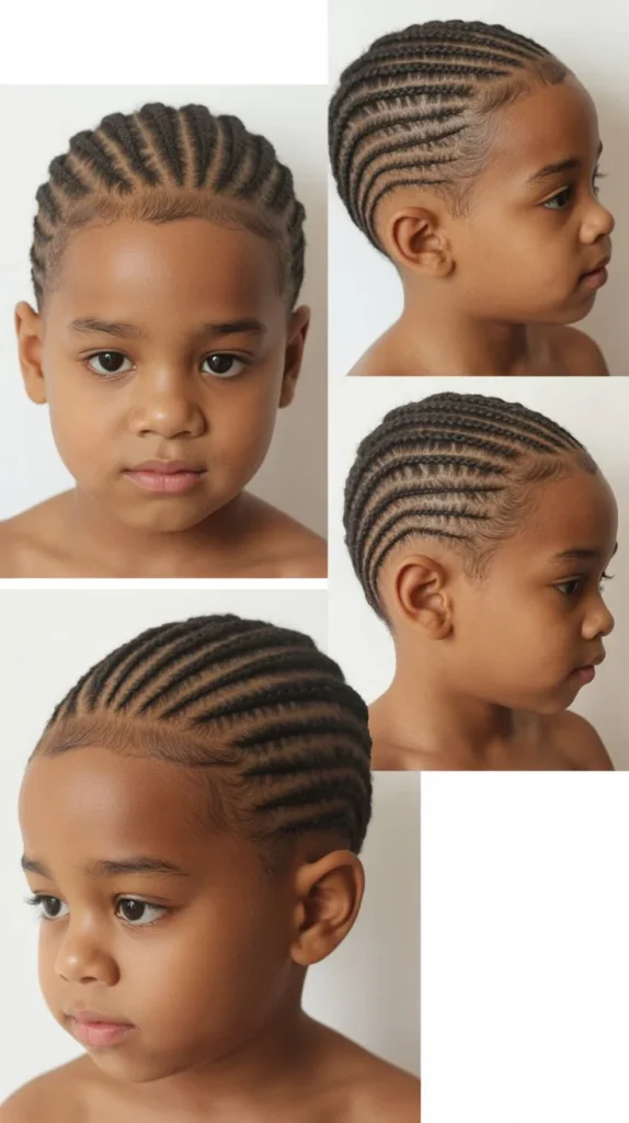 . Two-Row Cornrows