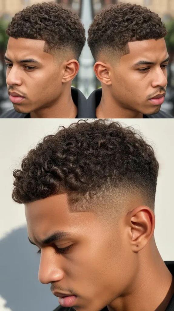 Classic Short Curly Crop