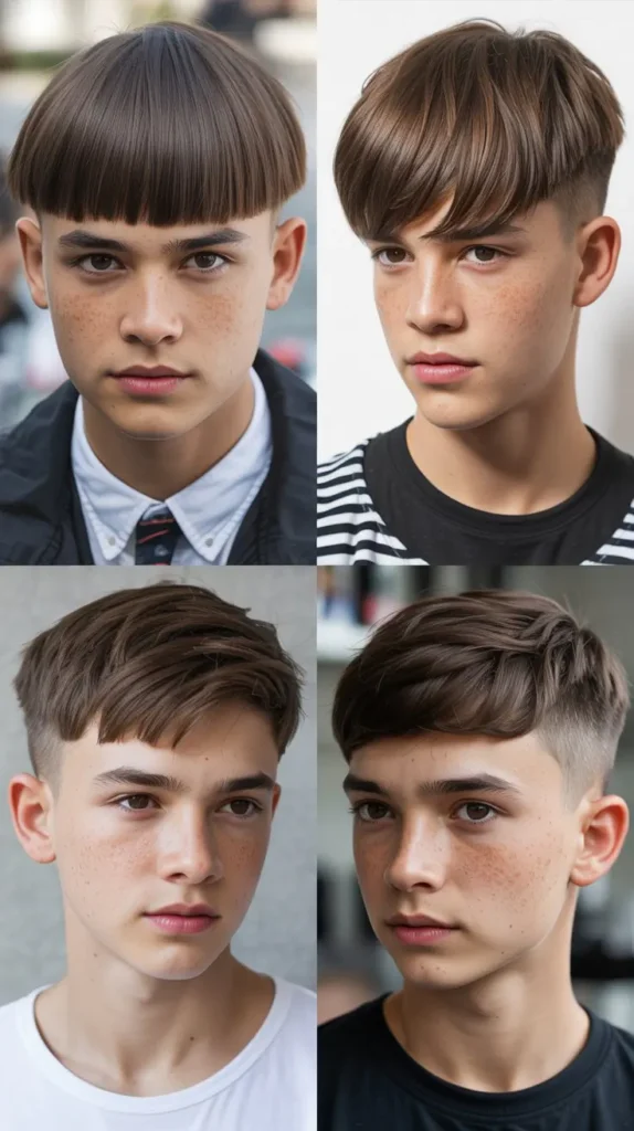 Undercut Straight Hair Style