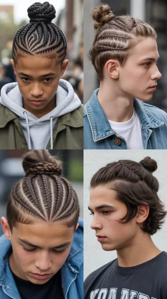 Braided Top Knot
