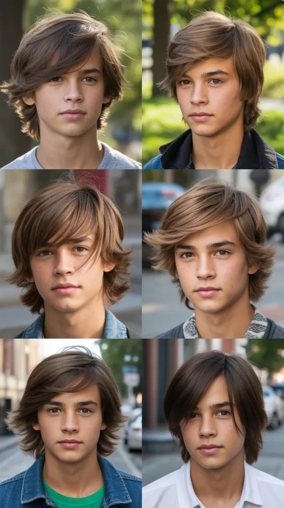 Medium Length Straight Layers