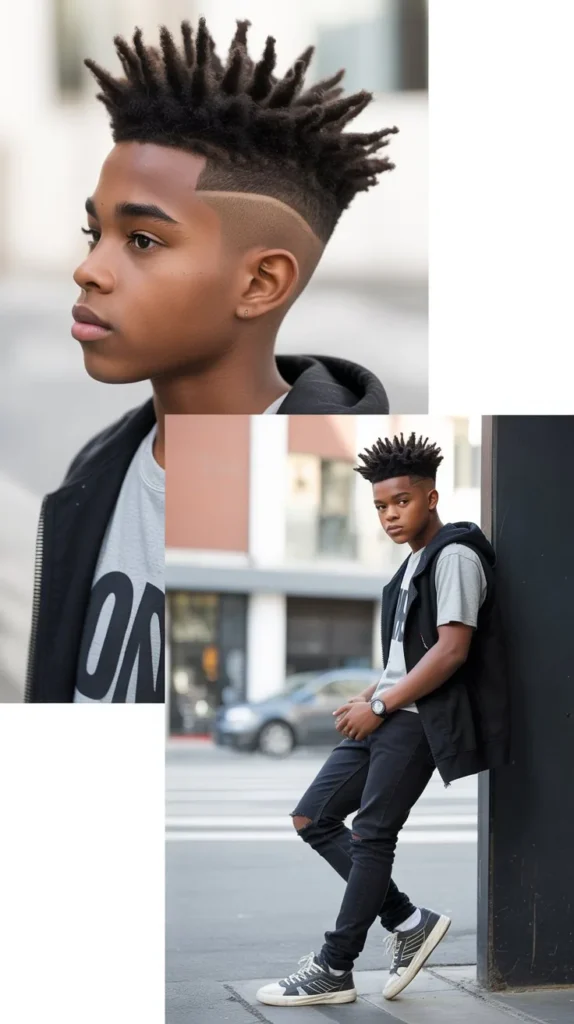 Mohawk with Fade