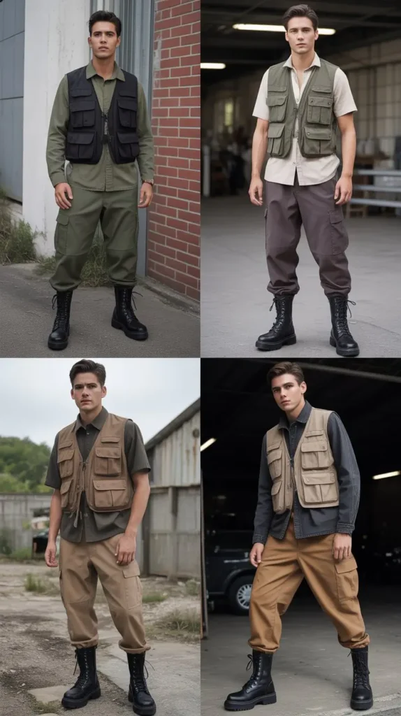 Utility Vest Outfit