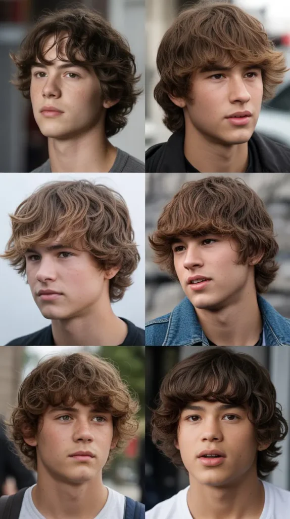 Wavy Shag Haircut