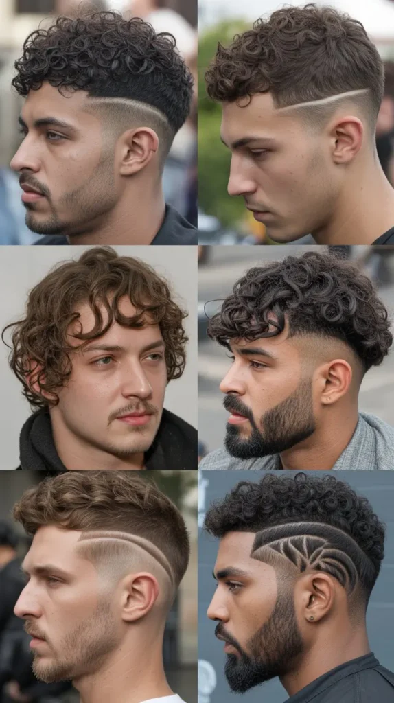 Curly Undercut