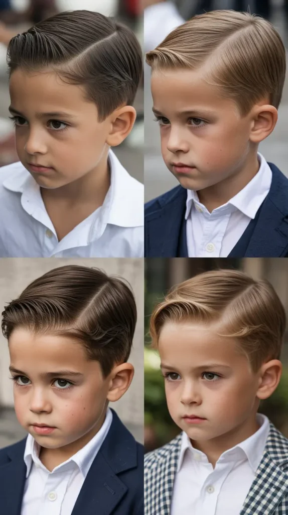  Side Part Haircut