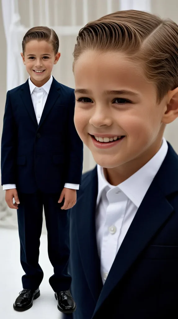 17. Slicked Down Style