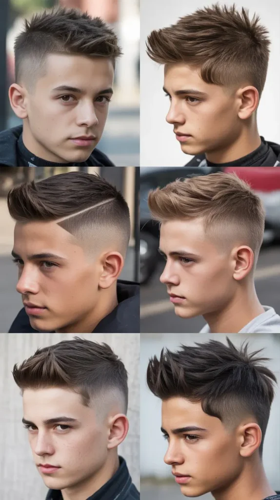 Faux Hawk Haircut
