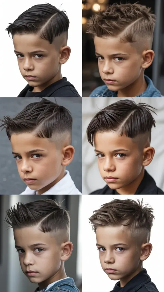 Short Mohawk Fade