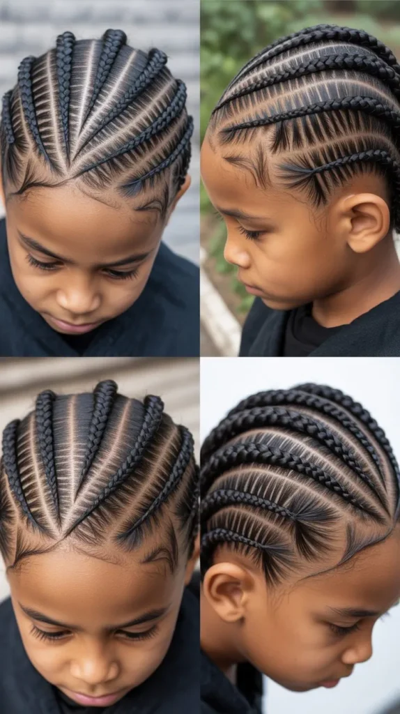 Braided Bun Style