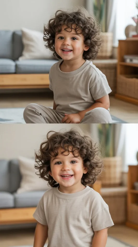 The Medium Curly Shag