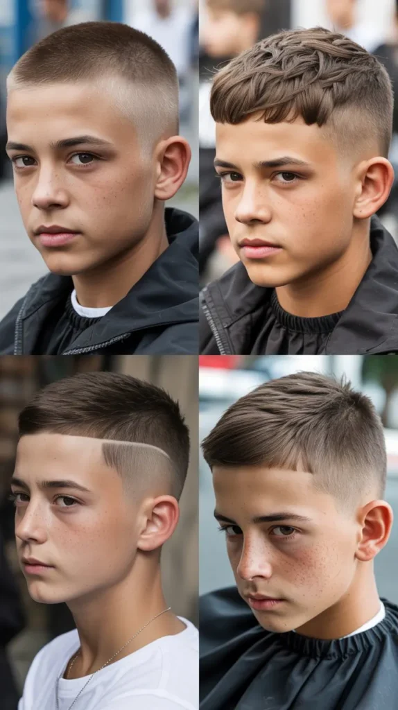 Side Part Haircut