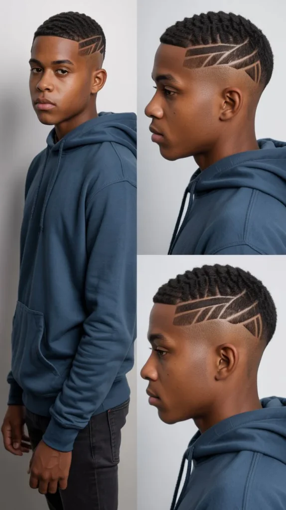 Low Fade with Design