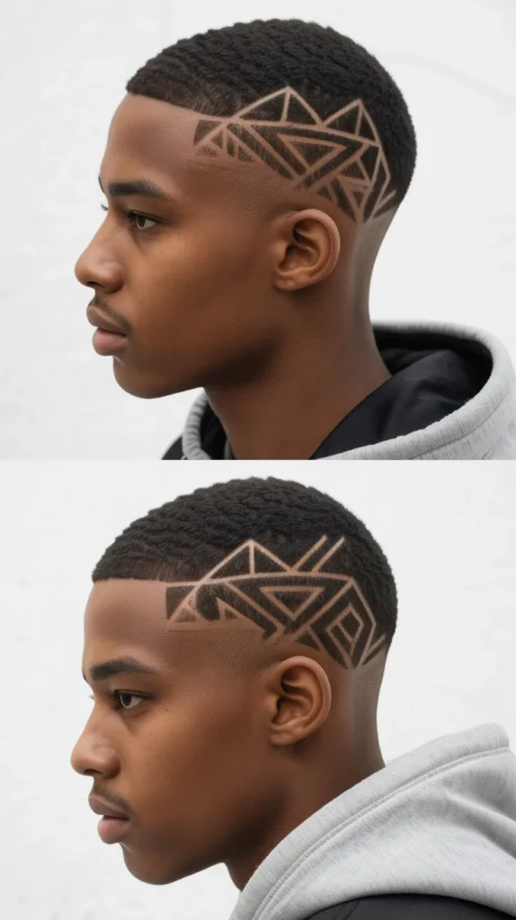 Buzzcut with Design