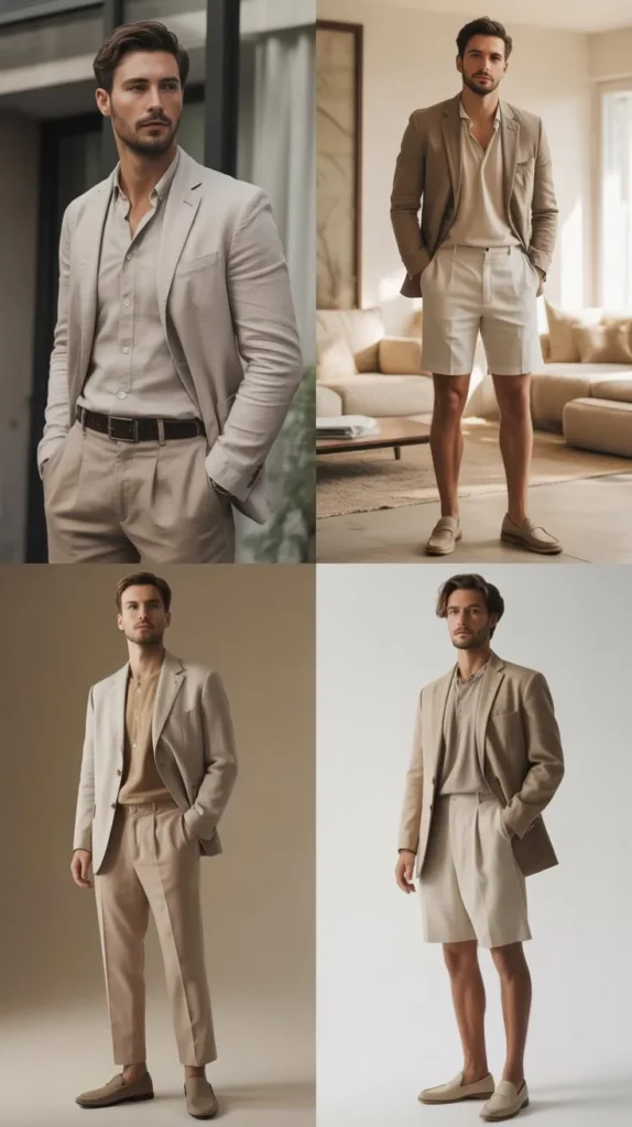 Monochrome Beige Summer Outfit