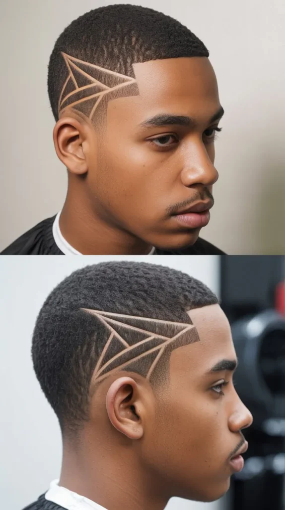  Temple Taper with Line Design