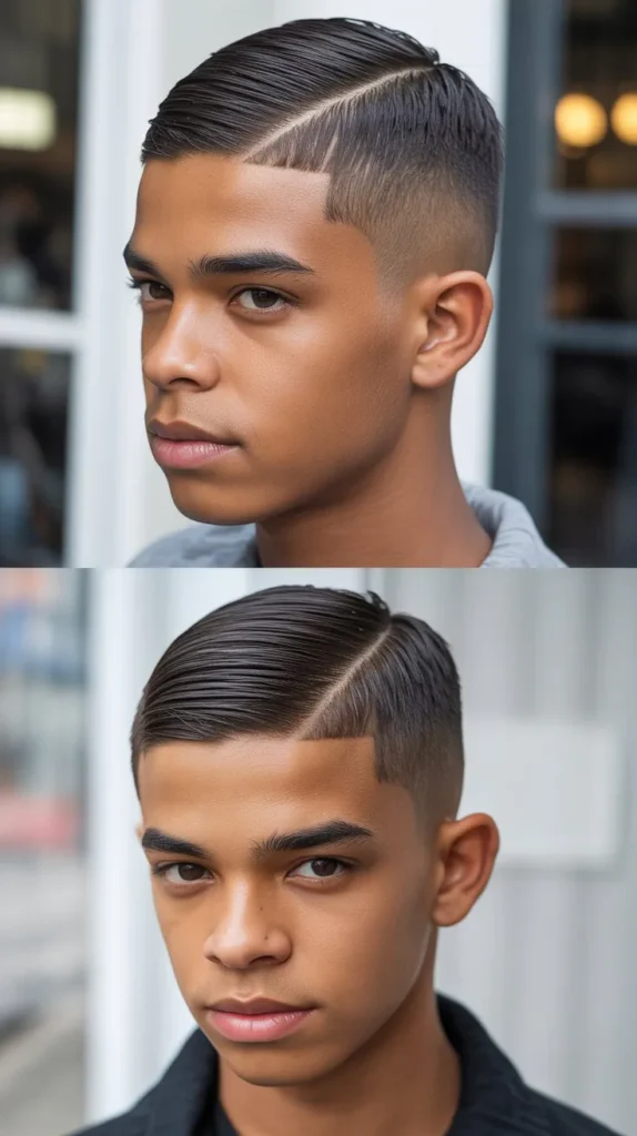 Slicked Back Undercut