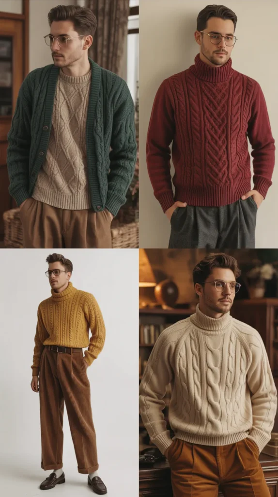 Retro Knitwear Style